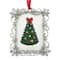 2" x 3" Silver Snowflake Metal Ornament Frame by Studio Décor®